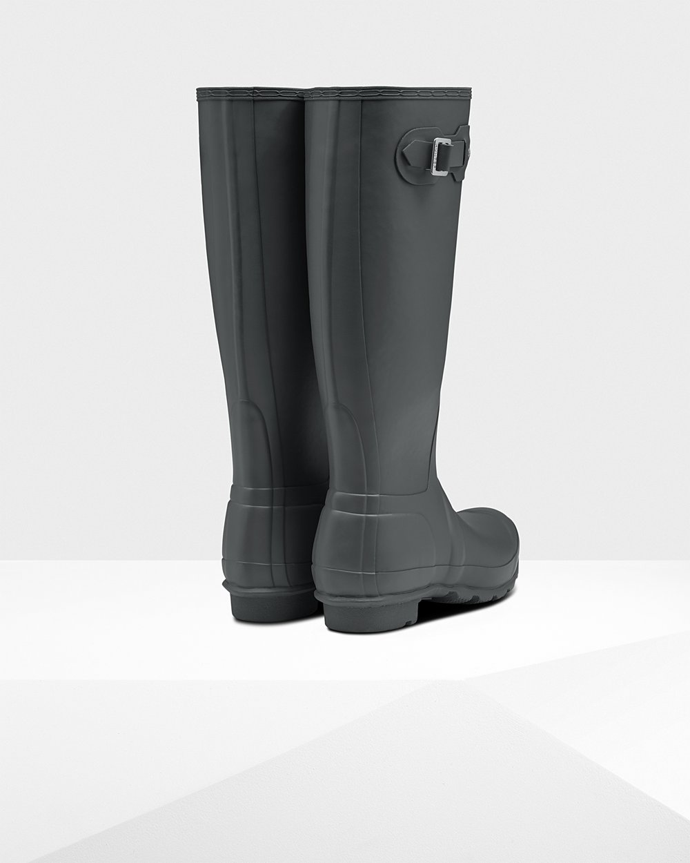 Womens Tall Rain Boots - Hunter Original Insulated (30QFWANXR) - Deep Green